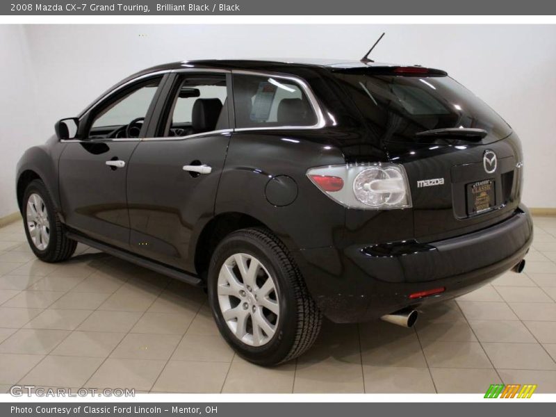 Brilliant Black / Black 2008 Mazda CX-7 Grand Touring