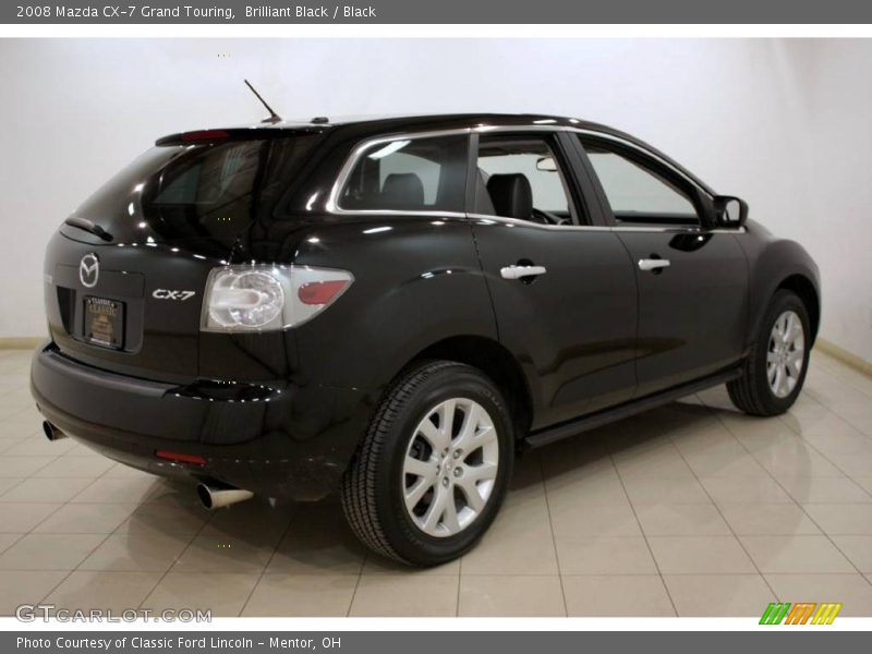 Brilliant Black / Black 2008 Mazda CX-7 Grand Touring