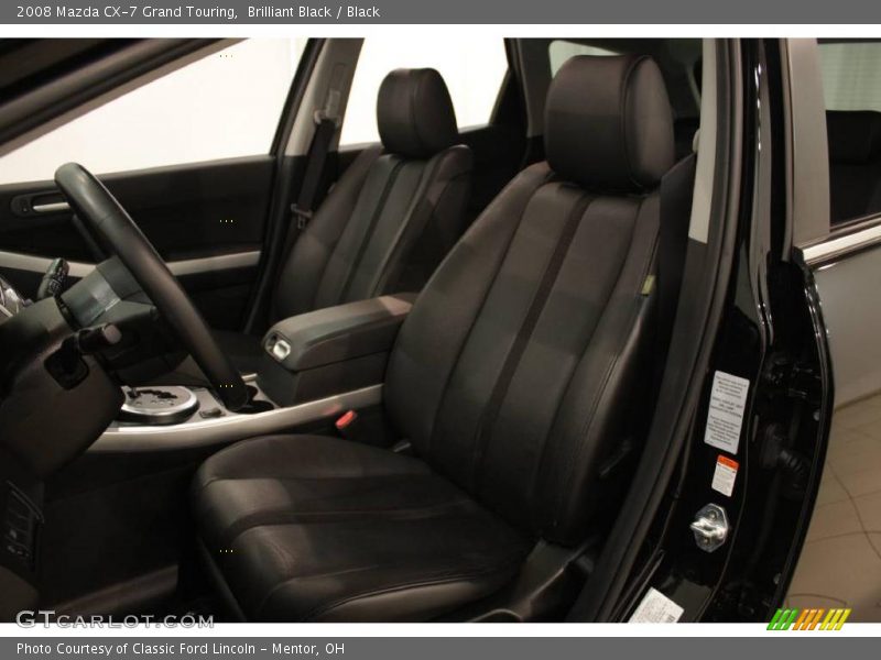Brilliant Black / Black 2008 Mazda CX-7 Grand Touring