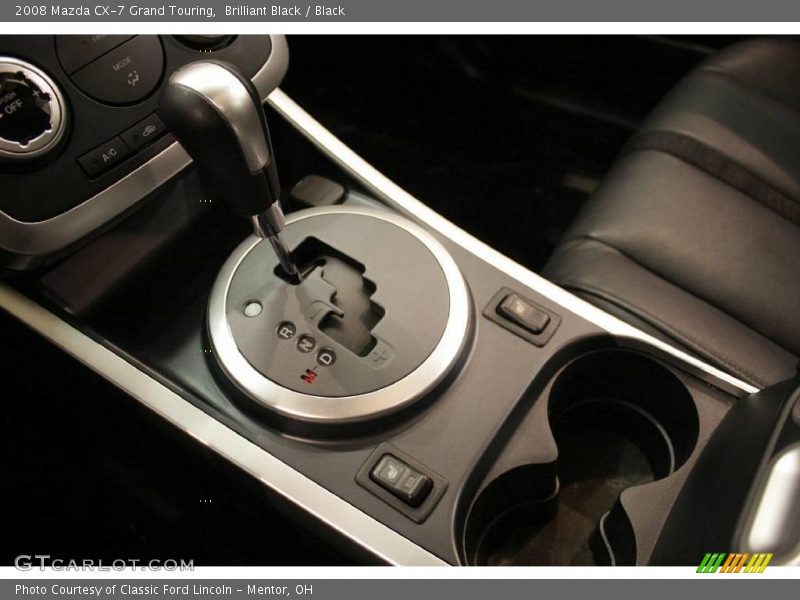 Brilliant Black / Black 2008 Mazda CX-7 Grand Touring