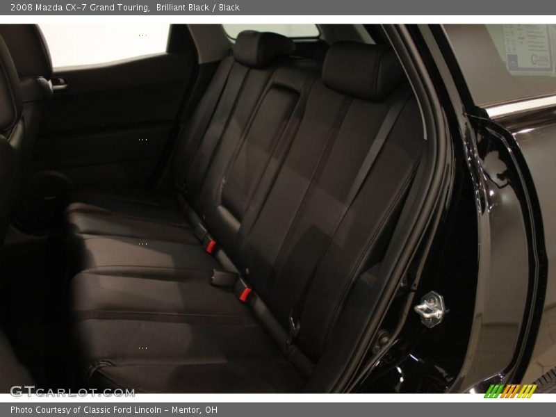 Brilliant Black / Black 2008 Mazda CX-7 Grand Touring
