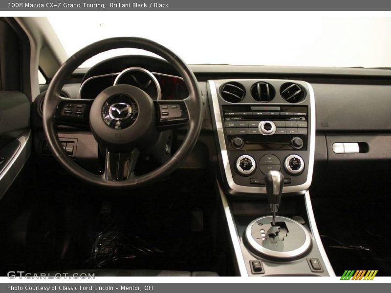 Brilliant Black / Black 2008 Mazda CX-7 Grand Touring