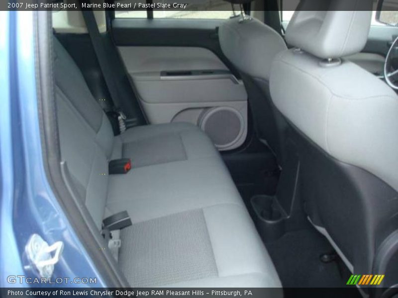 Marine Blue Pearl / Pastel Slate Gray 2007 Jeep Patriot Sport