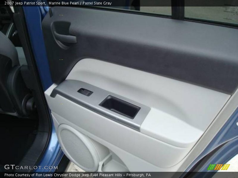 Marine Blue Pearl / Pastel Slate Gray 2007 Jeep Patriot Sport