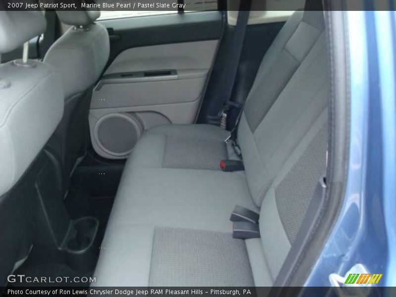 Marine Blue Pearl / Pastel Slate Gray 2007 Jeep Patriot Sport