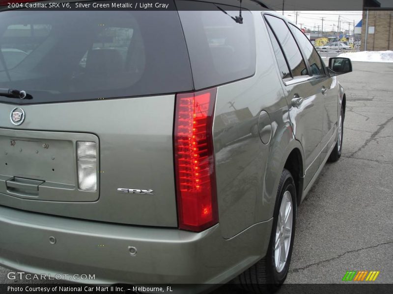 Silver Green Metallic / Light Gray 2004 Cadillac SRX V6