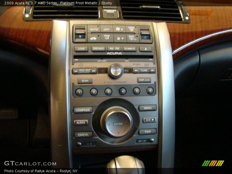 Platinum Frost Metallic / Ebony 2009 Acura RL 3.7 AWD Sedan