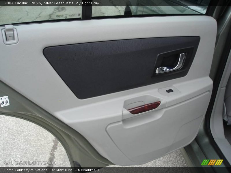 Silver Green Metallic / Light Gray 2004 Cadillac SRX V6