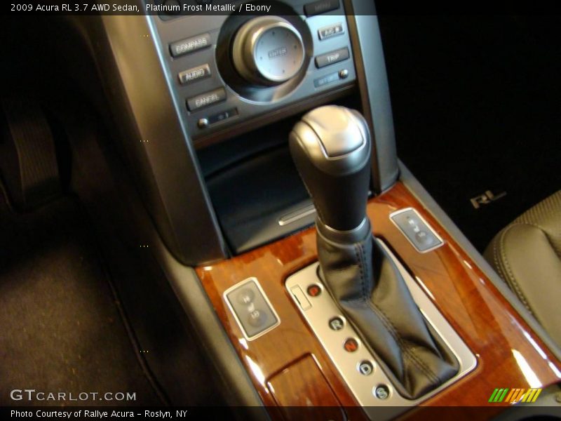 Platinum Frost Metallic / Ebony 2009 Acura RL 3.7 AWD Sedan