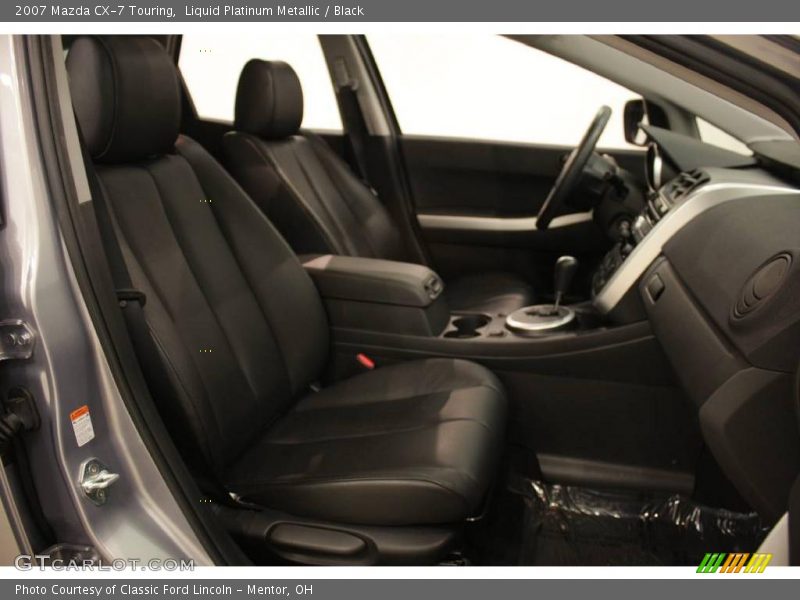 Liquid Platinum Metallic / Black 2007 Mazda CX-7 Touring