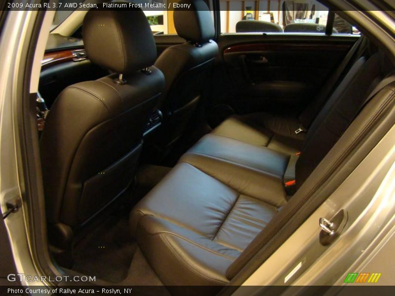 Platinum Frost Metallic / Ebony 2009 Acura RL 3.7 AWD Sedan