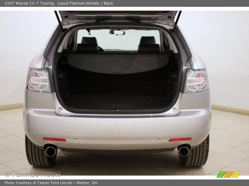 Liquid Platinum Metallic / Black 2007 Mazda CX-7 Touring