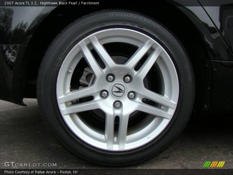 Nighthawk Black Pearl / Parchment 2007 Acura TL 3.2