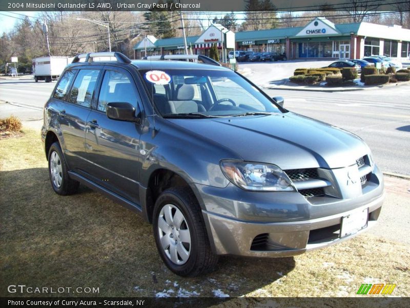 Urban Gray Pearl / Charcoal 2004 Mitsubishi Outlander LS AWD