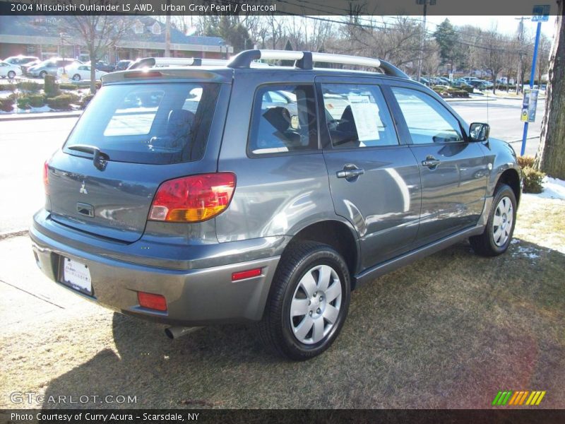 Urban Gray Pearl / Charcoal 2004 Mitsubishi Outlander LS AWD