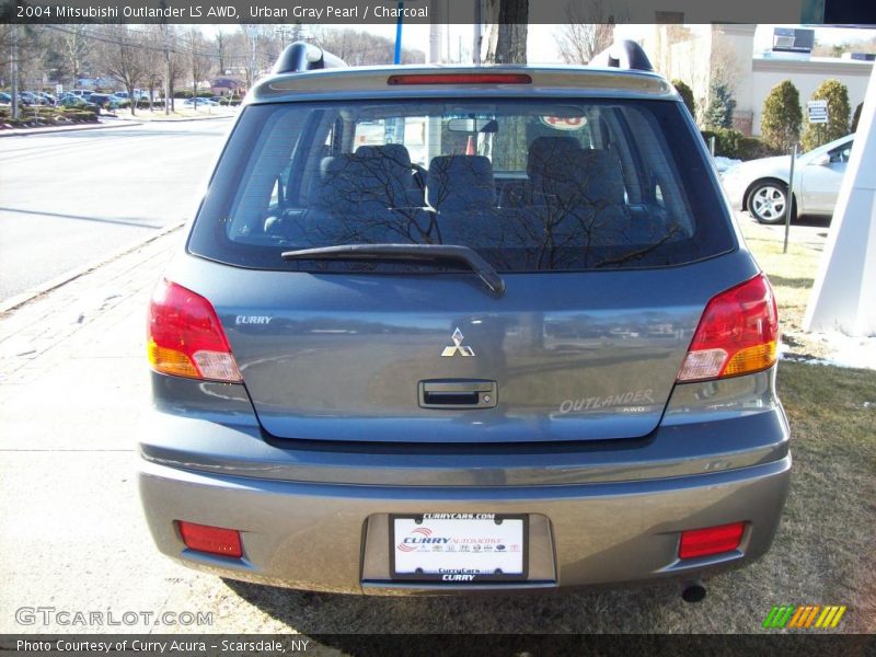 Urban Gray Pearl / Charcoal 2004 Mitsubishi Outlander LS AWD