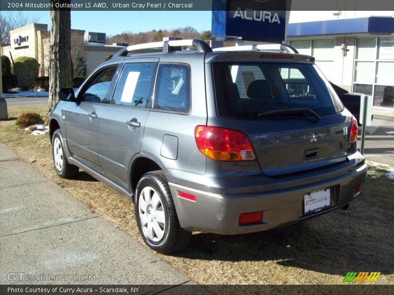 Urban Gray Pearl / Charcoal 2004 Mitsubishi Outlander LS AWD
