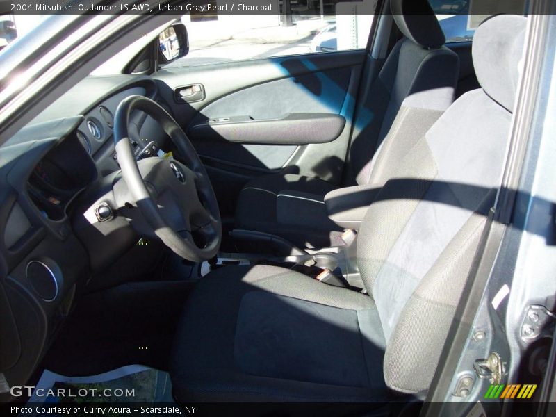 Urban Gray Pearl / Charcoal 2004 Mitsubishi Outlander LS AWD
