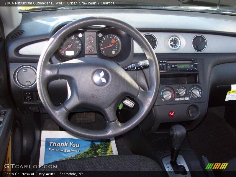 Urban Gray Pearl / Charcoal 2004 Mitsubishi Outlander LS AWD