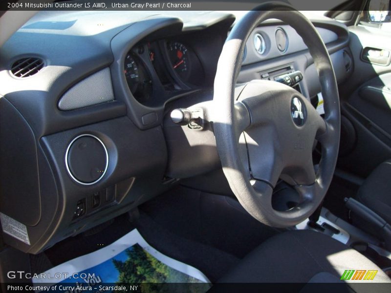 Urban Gray Pearl / Charcoal 2004 Mitsubishi Outlander LS AWD