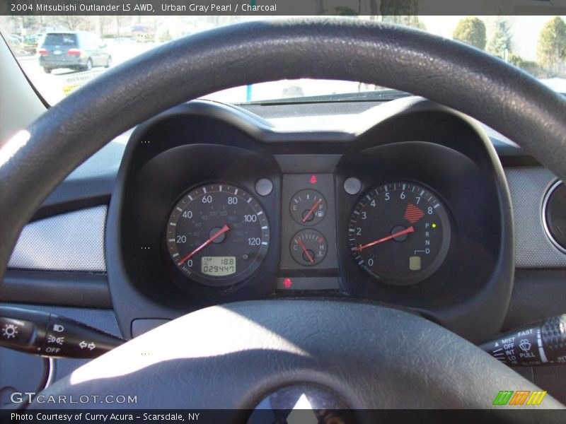 Urban Gray Pearl / Charcoal 2004 Mitsubishi Outlander LS AWD