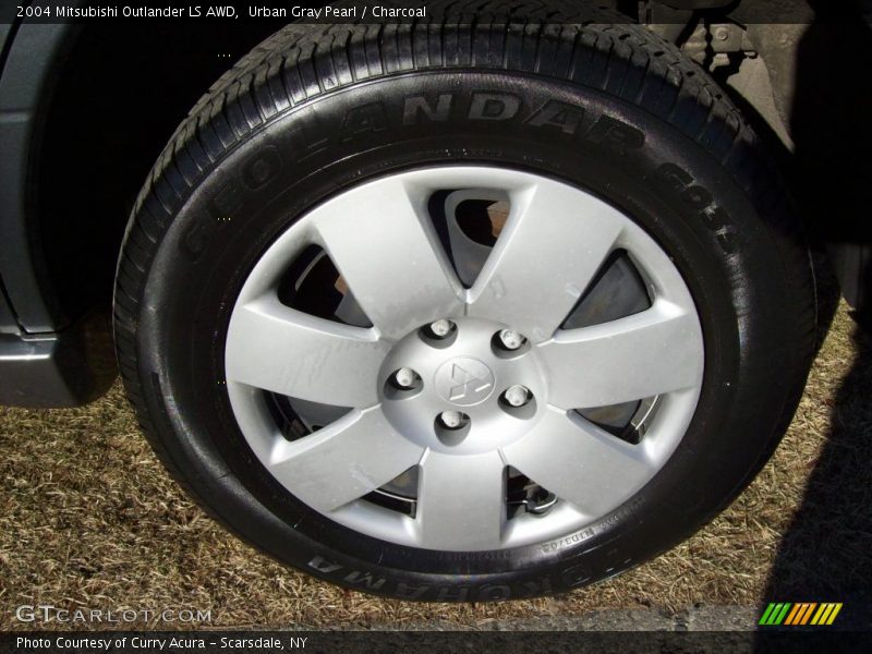 Urban Gray Pearl / Charcoal 2004 Mitsubishi Outlander LS AWD