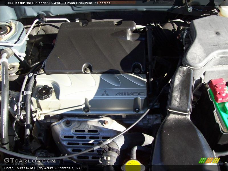 Urban Gray Pearl / Charcoal 2004 Mitsubishi Outlander LS AWD