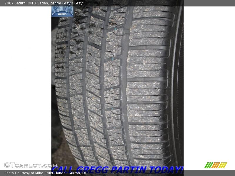 Storm Gray / Gray 2007 Saturn ION 3 Sedan