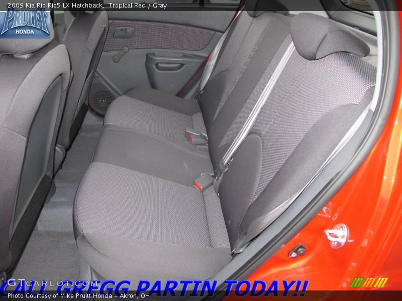 Tropical Red / Gray 2009 Kia Rio Rio5 LX Hatchback