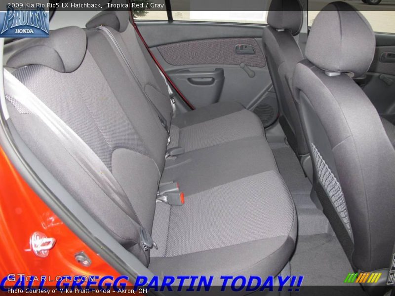 Tropical Red / Gray 2009 Kia Rio Rio5 LX Hatchback