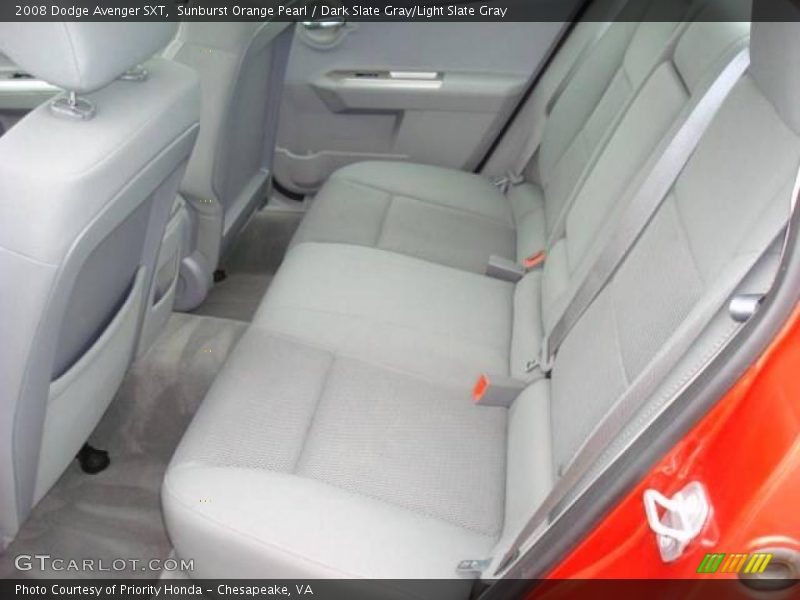 Sunburst Orange Pearl / Dark Slate Gray/Light Slate Gray 2008 Dodge Avenger SXT