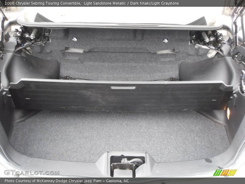 Light Sandstone Metallic / Dark Khaki/Light Graystone 2008 Chrysler Sebring Touring Convertible
