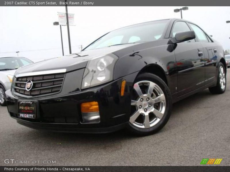 Black Raven / Ebony 2007 Cadillac CTS Sport Sedan