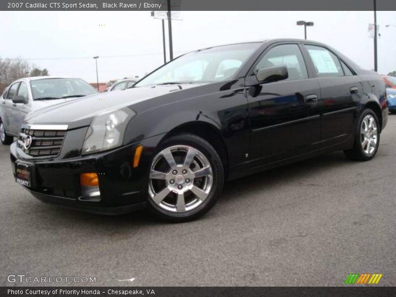 Black Raven / Ebony 2007 Cadillac CTS Sport Sedan
