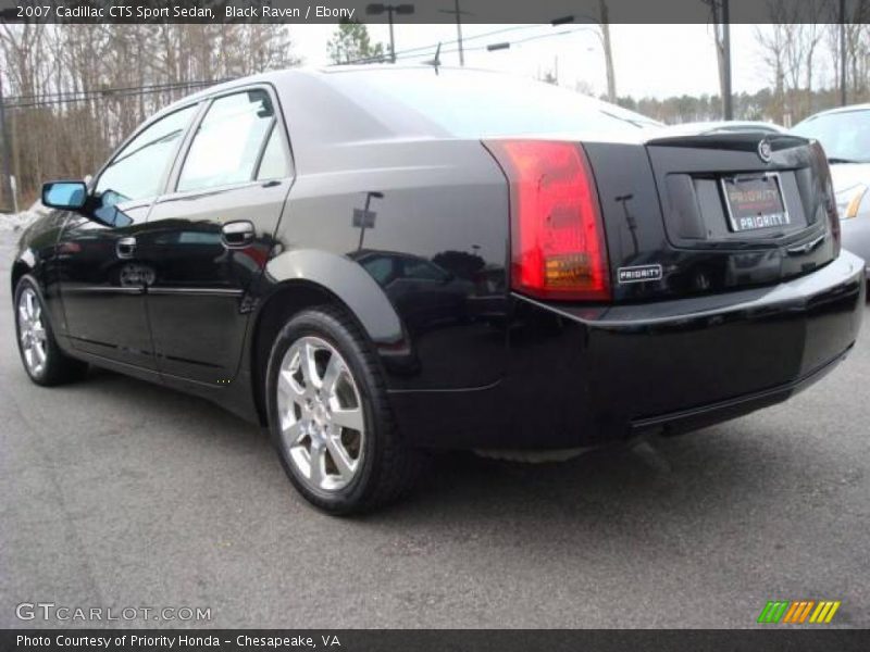 Black Raven / Ebony 2007 Cadillac CTS Sport Sedan