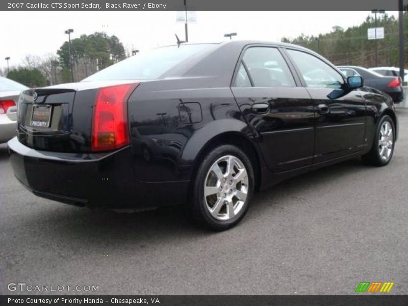 Black Raven / Ebony 2007 Cadillac CTS Sport Sedan