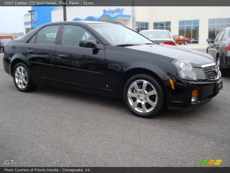 Black Raven / Ebony 2007 Cadillac CTS Sport Sedan