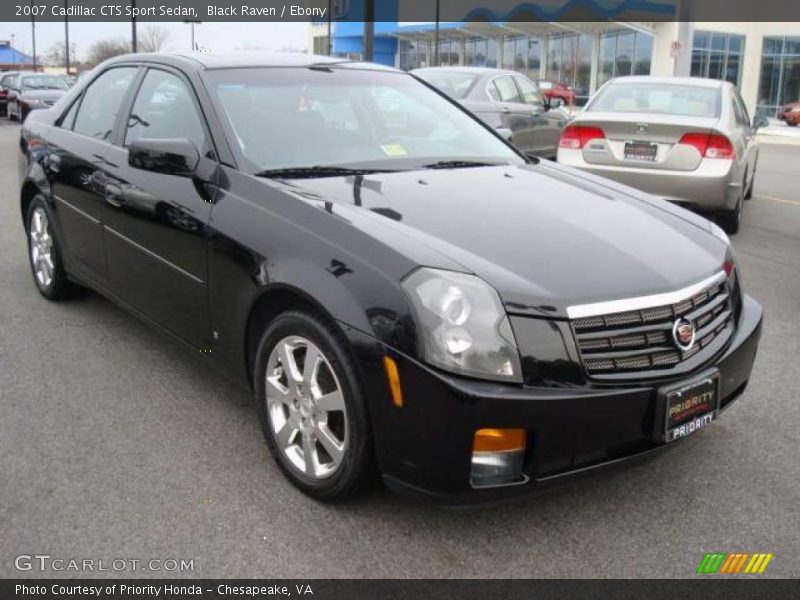 Black Raven / Ebony 2007 Cadillac CTS Sport Sedan