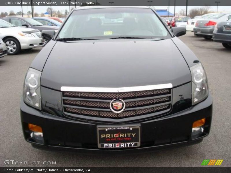 Black Raven / Ebony 2007 Cadillac CTS Sport Sedan