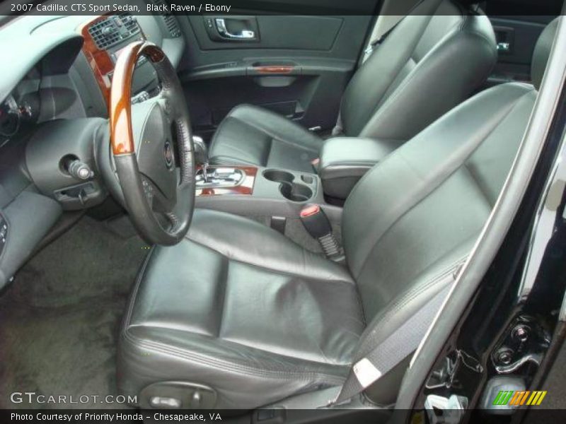 Black Raven / Ebony 2007 Cadillac CTS Sport Sedan