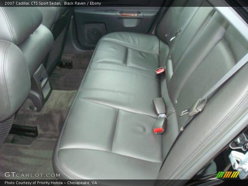 Black Raven / Ebony 2007 Cadillac CTS Sport Sedan