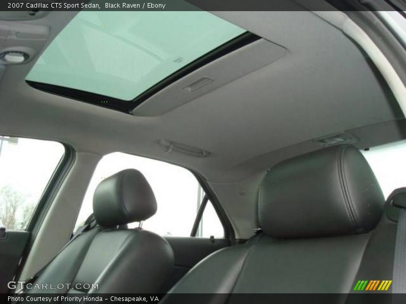 Black Raven / Ebony 2007 Cadillac CTS Sport Sedan