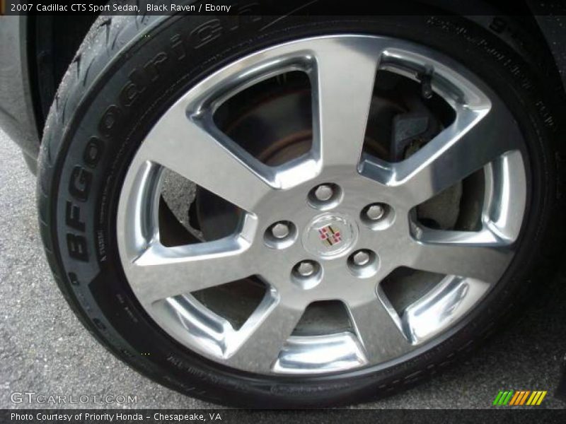 Black Raven / Ebony 2007 Cadillac CTS Sport Sedan