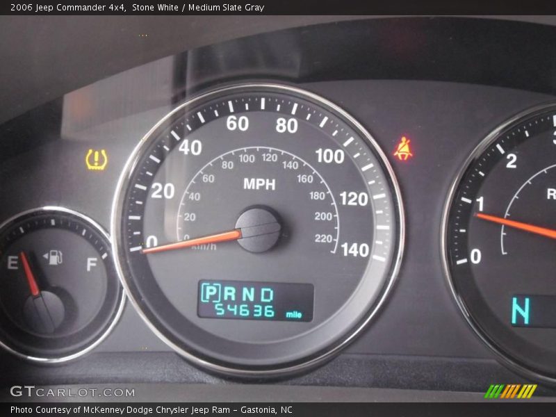 Stone White / Medium Slate Gray 2006 Jeep Commander 4x4