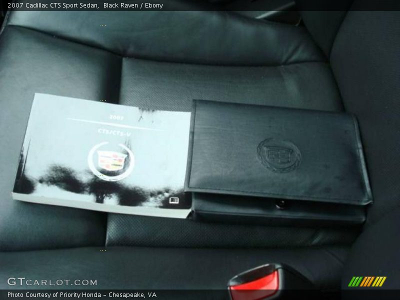 Black Raven / Ebony 2007 Cadillac CTS Sport Sedan