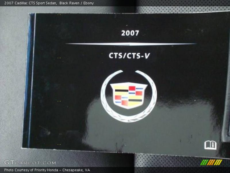 Black Raven / Ebony 2007 Cadillac CTS Sport Sedan