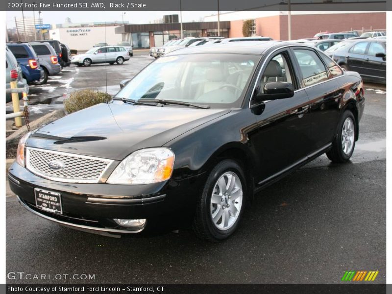 Black / Shale 2007 Ford Five Hundred SEL AWD