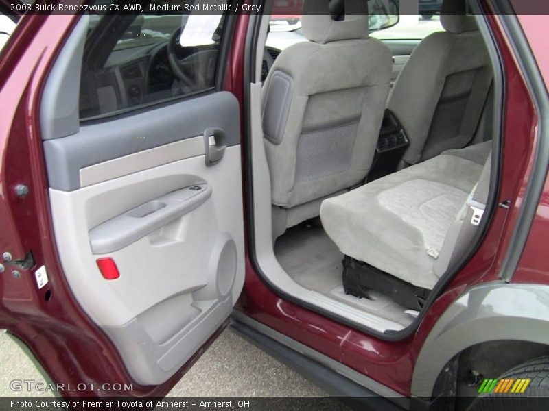 Medium Red Metallic / Gray 2003 Buick Rendezvous CX AWD