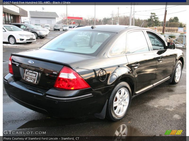 Black / Shale 2007 Ford Five Hundred SEL AWD