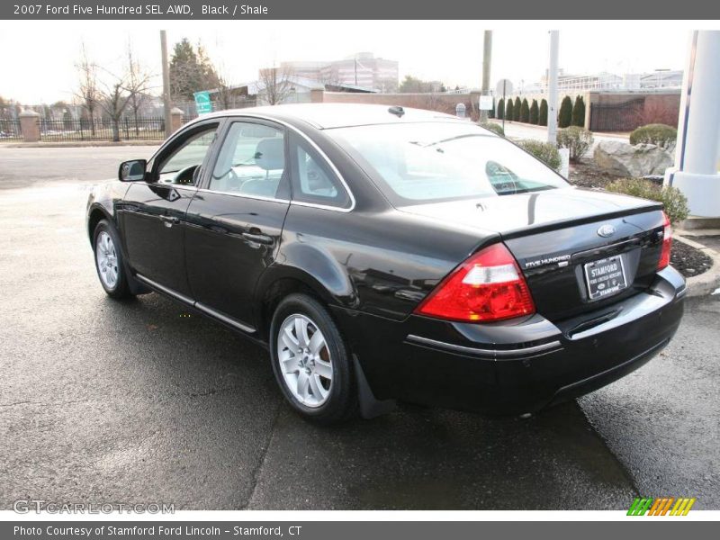 Black / Shale 2007 Ford Five Hundred SEL AWD